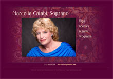 Home page for MarcellaCalabi.com