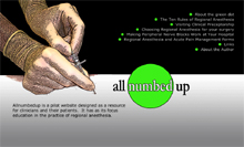 All Numbed Up home page